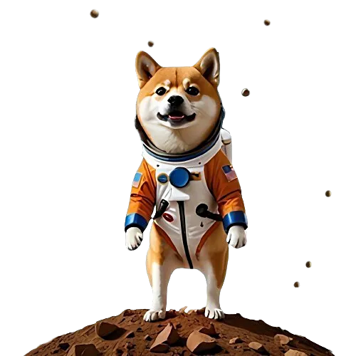 Astro the Shiba Inu Astronaut